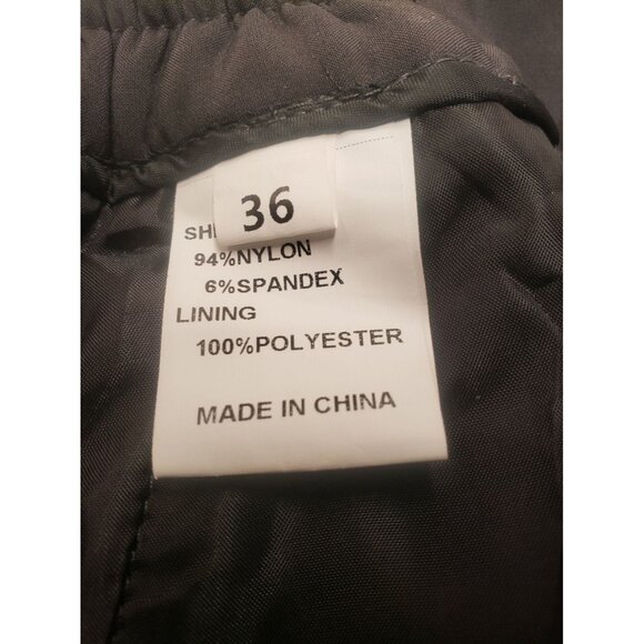 Mens Waterproof Hiking Pants Outdoor Ski Fleece Lined Insulated Pants Black 36 - Picture 4 of 4